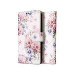 HAVANA Onasi preklopna torbica Wallet denarnica Fancy Diary Xiaomi Redmi 12C - Flower bela