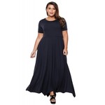 Plus size obleka 28895