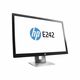 HP Elite Display E242 monitor, IPS, 24", 16:10/16:9, 1920x1080/1920x1200, 60Hz, HDMI, Display port, VGA (D-Sub), USB