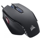 Corsair M65 gaming miška, optični, žičen, 18000 dpi/26000 dpi, 2000 Hz, beli/črni