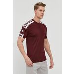 adidas Performance T-shirt - bordo. T-shirt iz zbirke adidas Performance. Model narejen iz tanka, elastična tkanina.