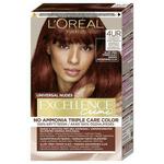 L'Oréal Paris Excellence Creme Triple Protection barva za lase barvani lasje vse vrste las 48 ml Odtenek 4ur universal dark red za ženske