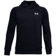 Under Armour Pulover UA RIVAL COTTON HOODIE-BLK XS