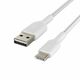 Belkin Boost Charge kabel, USB-A v USB-C, bel, 1 m