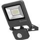 Ledvance Endura Flood IP44 zunanji LED reflektor s senzorjem gibanja, 20W, 3000K, 1700lm, siv