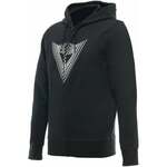 Dainese Hoodie Logo Black/White XL Jopa