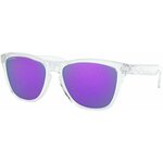 Oakley Frogskins 9013H755 Polished Clear/Prizm Violet M Lifestyle očala