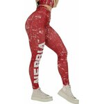 Nebbia Workout Leggings Rough Girl Red XS Fitnes hlače