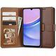 PREKLOPNI ETUI ZA SAMSUNG GALAXY A15 4G / 5G TECH-PROTECT WALLET BROWN