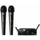 AKG WMS40 Mini Dual Vocal US25B: 537.900MHz + US25D: 540.400MHz