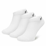 Reebok Set 3 parov unisex nizkih nogavic R0356-SS24 (3-pack) Bela