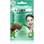Eveline Cosmetics Look Delicious Mint &amp; Chocolate vlažilna gladilna maska s čokolado 10 ml