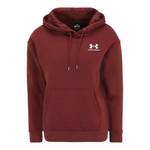 Under Armour Pulover Essential Fleece Hoodie-RED M