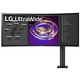 LG UltraWide 34WP88C-B monitor, IPS, 34", 21:9, 3440x1440, 60Hz, USB-C, HDMI, Display port, USB