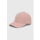 Kapa s šiltom Guess NOMIE roza barva, V4YZ01 WG982 - roza. Kapa s šiltom vrste baseball iz kolekcije Guess. Model izdelan iz materiala z nalepko.