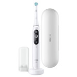 Oral-B iO – 7 električna zobna ščetka, Braun dizajn, bela&nbsp;