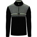 Dale of Norway Lahti Mens Knit Sweater Black/Smoke/Off White XL Skakalec