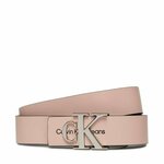 Ženski pas Calvin Klein Jeans Monogram Hardware 30Mm K60K610281 Pale Conch TFT