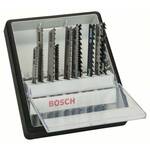 Bosch 10-delni komplet listov za vbodno žago Robust Line s T-vpenjalnim steblom v različici Wood