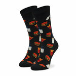 Visoke nogavice Unisex Happy Socks HAM01-9050 Črna