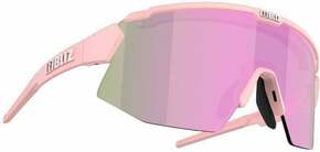 Bliz Breeze Small 52412-44 Matt Powder Pink/Brown w Rose Multi plus Spare Lens Pink Kolesarska očala