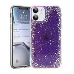 WEBHIDDENBRAND Sparkle ovitek za Samsung Galaxy A02s A025, silikonski, z bleščicami, vijoličen