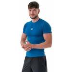 Nebbia Functional Slim-fit T-shirt Blue L Fitnes majica