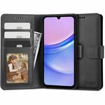 PREKLOPNI ETUI ZA SAMSUNG GALAXY A15 4G / 5G TECH-PROTECT WALLET BLACK