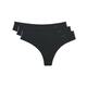 Under Armour Tangice PS Thong 3Pack -BLK S