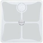 WEBHIDDENBRAND UMAX Smart Scale US10C/ 0,2 - 180 kg/ Bluetooth 4.0/ 14 telesnih parametrov/ Slovenščina/ Bela