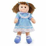 Bigjigs Toys Lutka iz blaga Amelia 38 cm