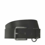 Calvin Klein Jeans Moški pas Round Classic Belt 40mm K50K510157 Črna