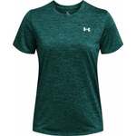 Under Armour Women's Tech SSC- Twist Hydro Teal/Coastal Teal/White M Fitnes majica