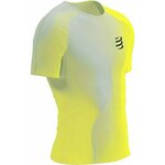 Compressport Performance SS Tshirt M Safety Yellow/White/Black L Tekaška majica s kratkim rokavom