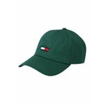 Tommy Jeans Kapa s šiltom Tjm Elongated Flag Cap AM0AM11692 Zelena