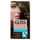 Schwarzkopf Gliss Color Care &amp; Moisture barva za lase, 6-0 Natural Light Brown