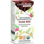 "CULTIVATOR'S Organic Herbal Hair Color - Wine Red - 100 g"