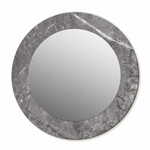 tulup.si Okroglo okrasno ogledalo Rustikalni marmor fi 100 cm