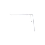 TENDANCE tirnica za zaveso s kablom, bela 244019