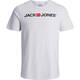 Jack&amp;Jones Moška majica JJECORP 12137126 White (Velikost M)