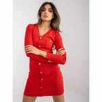 RUE PARIS Ženska obleka Cindy RUE PARIS rdeča RV-SK-7434.13_381999 M
