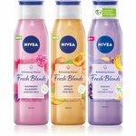 Nivea Fresh Blends svež gel za prhanje 3 x 300 ml (ugodno pakiranje)