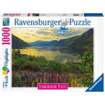 Ravensburger Puzzle 167432 Skandinavija Norveški fjord, 1000 kosov