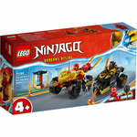 LEGO® Ninjago® 71789 Spopad med Kaijem v avtu in Rasom na motorju