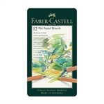 Faber-Castell Umetniški pasteli Pitt Pastel škatla v pločevini, 12 barv