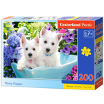 WEBHIDDENBRAND CASTORLAND Puppies West Highland Terrier Puzzle 200 kosov