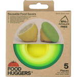 Food Huggers Set silikonskih pokrovčkov v zeleni barvi - 1 Set