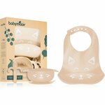 Babymoov FIRST'ISY Kit 6-12 m jedilni set za otroke Fox 3 kos