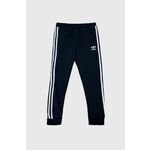 adidas Spodnji del trenirke 3-Stripes HK0353 Mornarsko modra Standard Fit