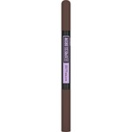 Maybelline Express Brow Satin Duo svinčnik za obrvi, Dark Brown 04